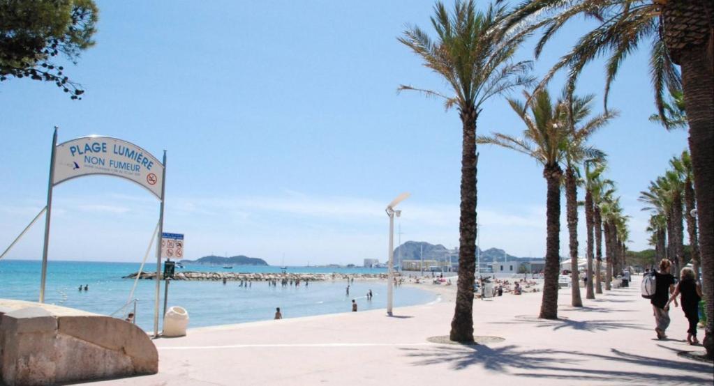 Blue Summer Vibes Appartment For 4P, Ac, Parking, Beachfront, Spa Access -5 La Ciotat Eksteriør billede